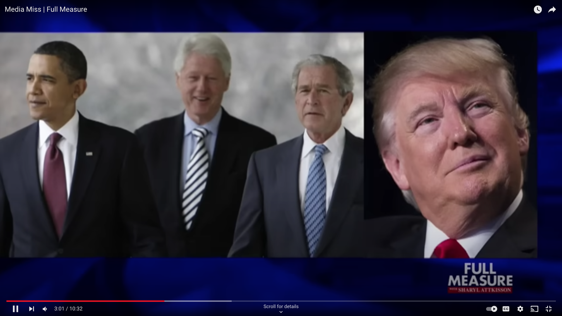 Center Image of Trump News Christmas Time Trip