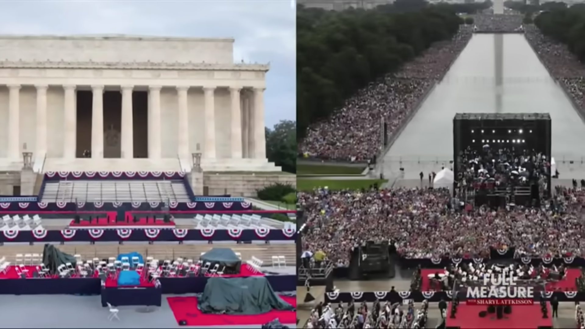 Center Image of Trump News Christmas Time Trip