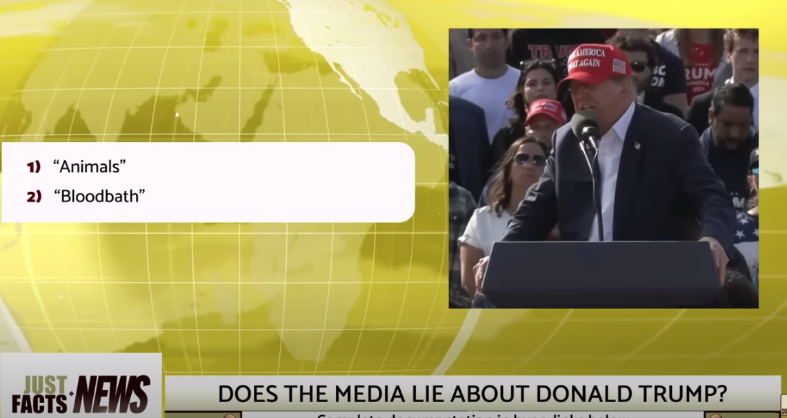 Center Image of Trump News Christmas Time Trip