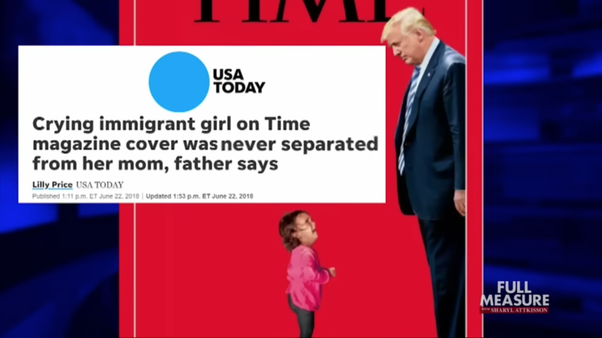 Center Image of Trump News Christmas Time Trip