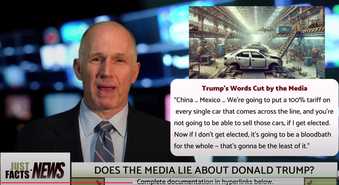 Center Image of Trump News Christmas Time Trip