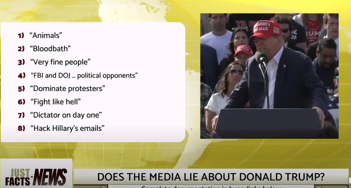 Center Image of Trump News Christmas Time Trip