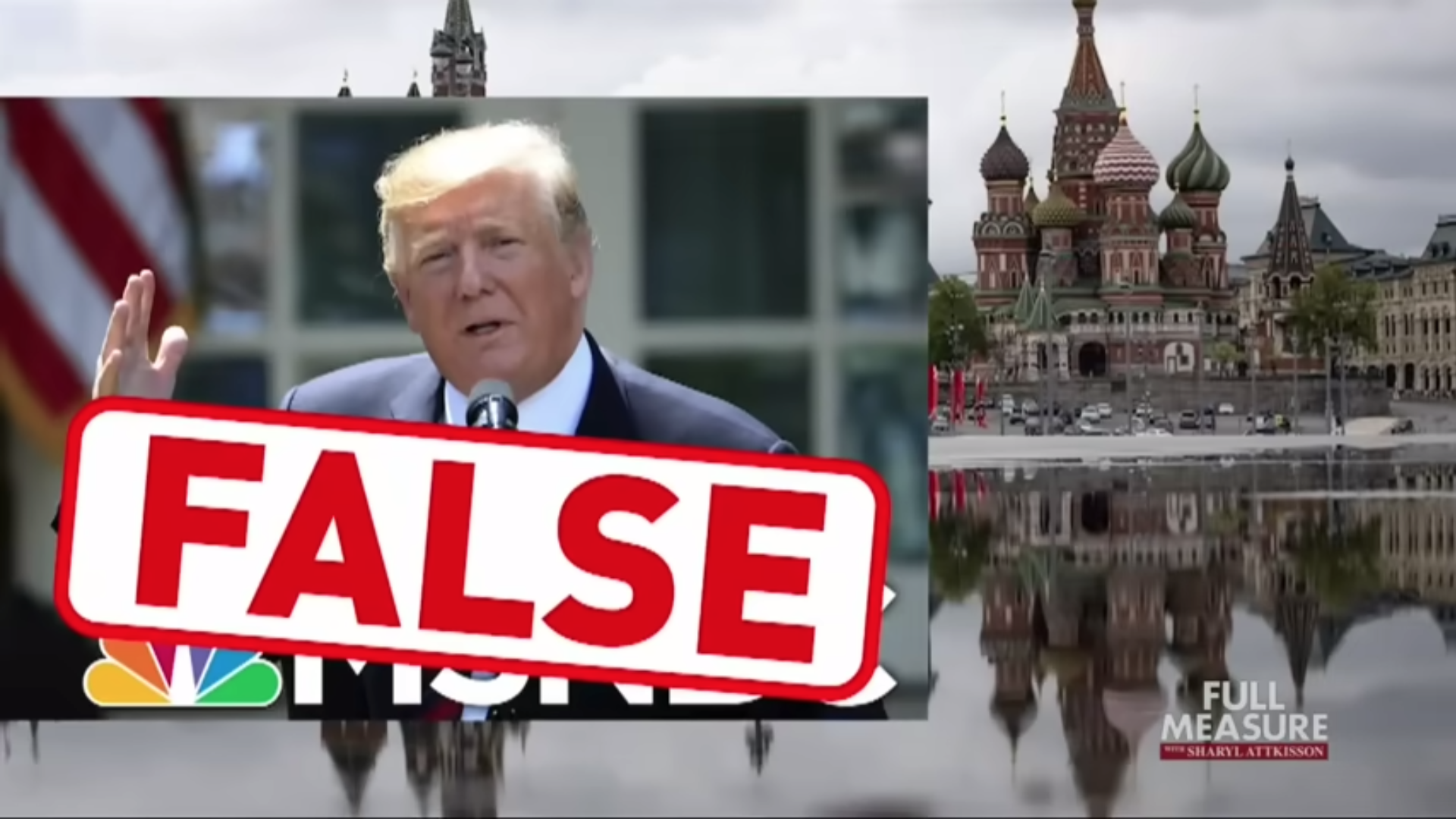 Center Image of Trump News Christmas Time Trip