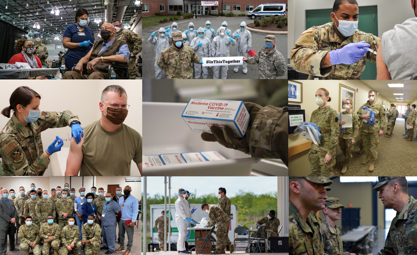 Center Image of National Guard and Veterans Administration