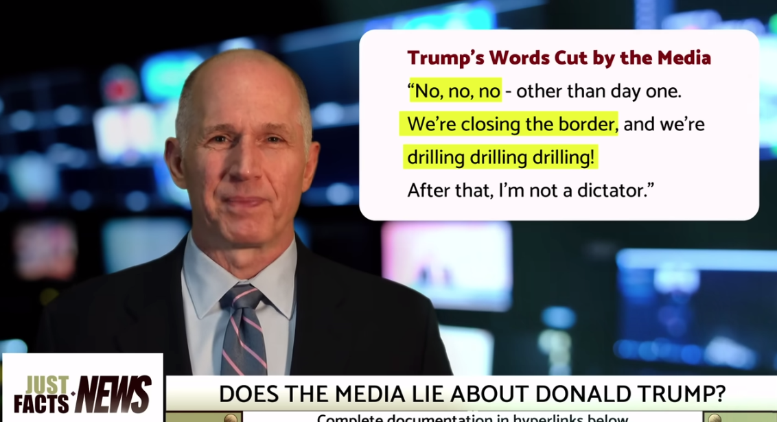 Center Image of Trump News Christmas Time Trip