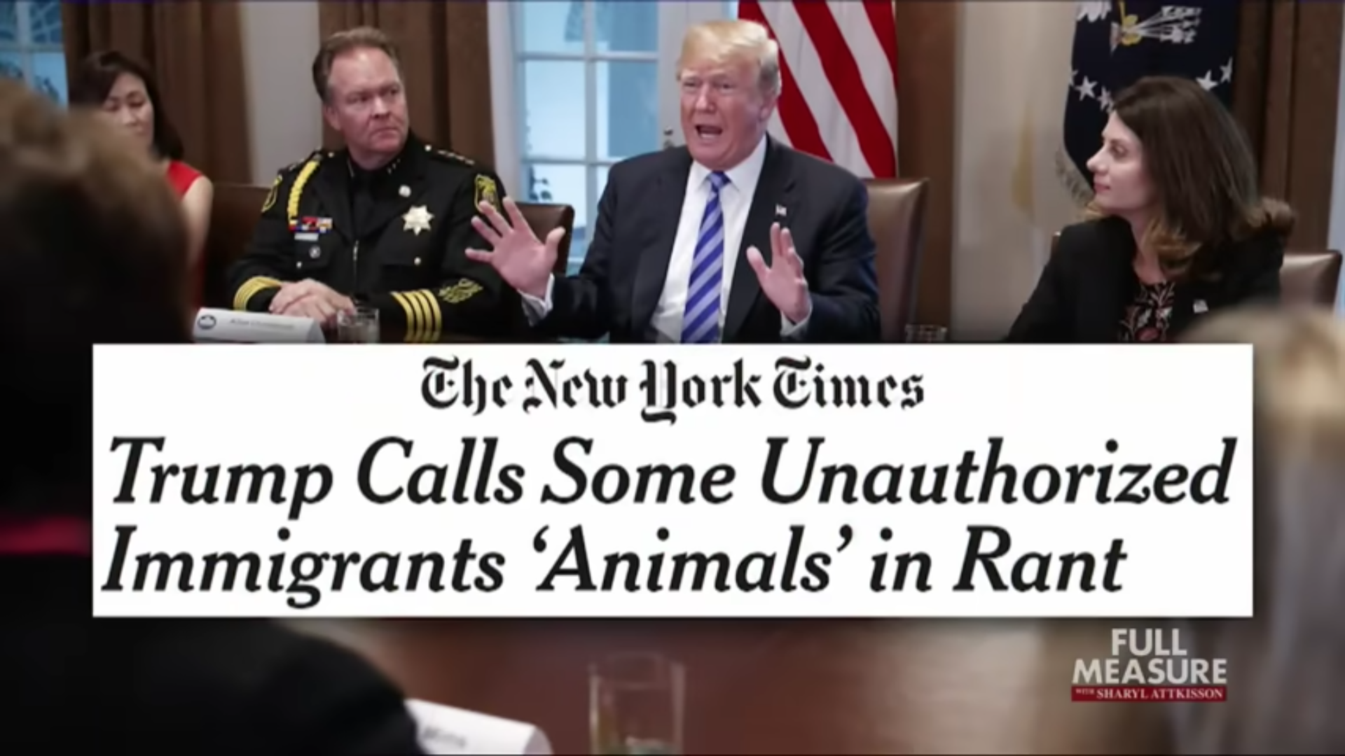 Center Image of Trump News Christmas Time Trip