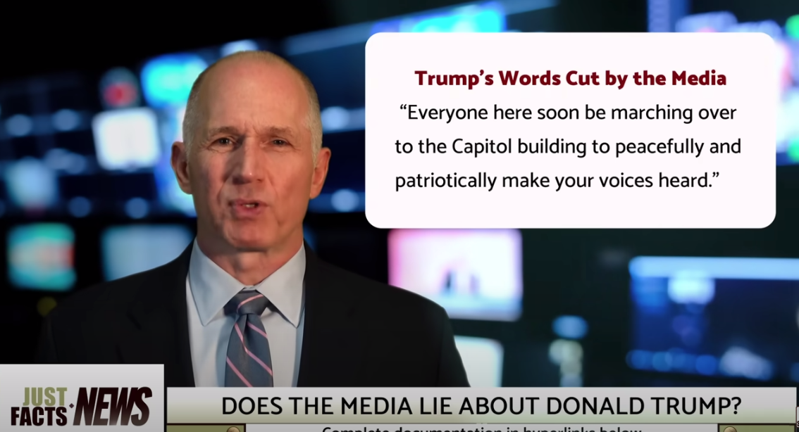 Center Image of Trump News Christmas Time Trip