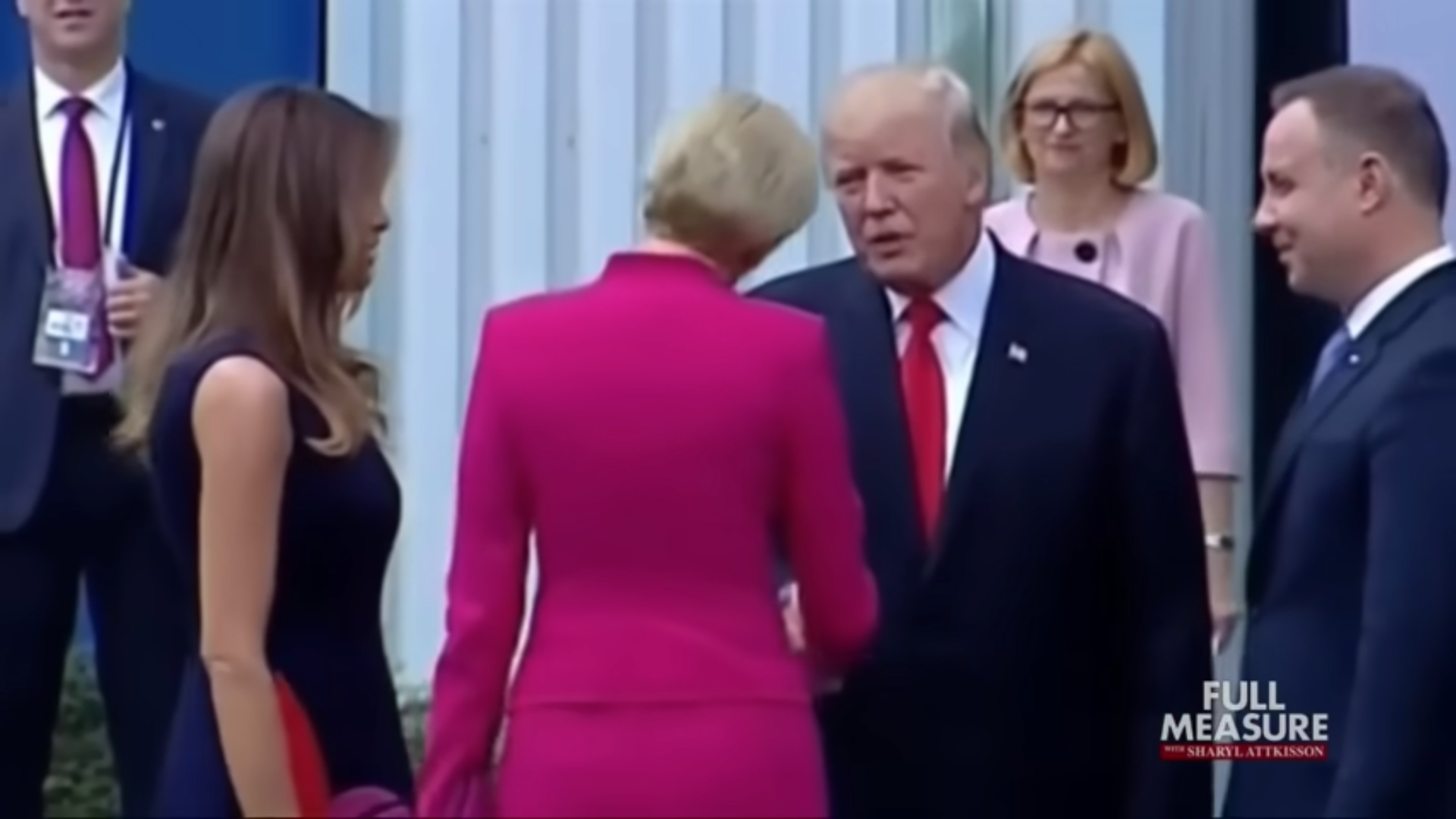 Center Image of Trump News Christmas Time Trip