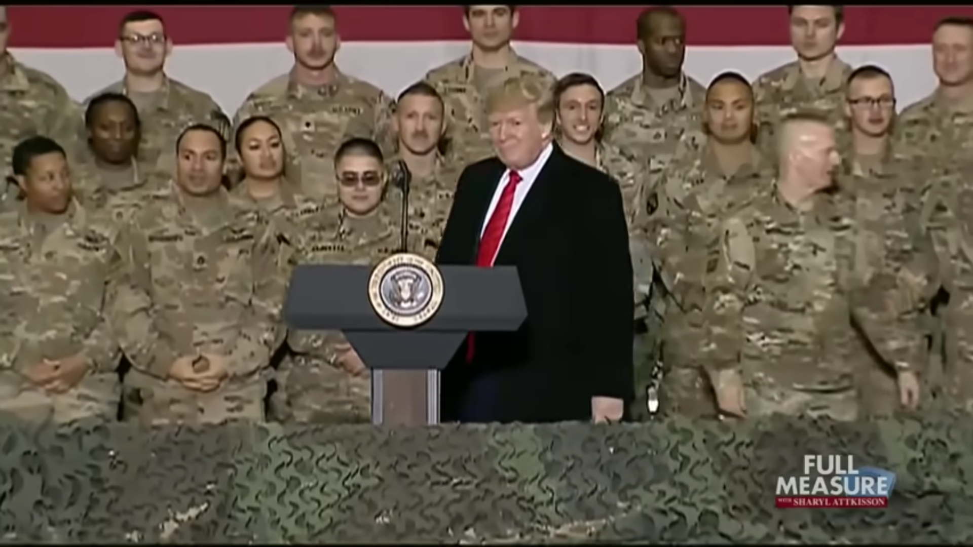 Center Image of Trump News Christmas Time Trip