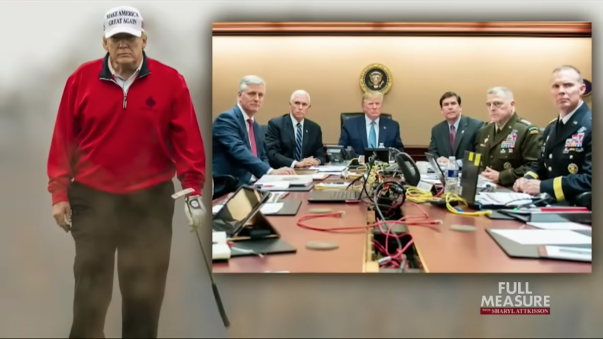 Center Image of Trump News Christmas Time Trip