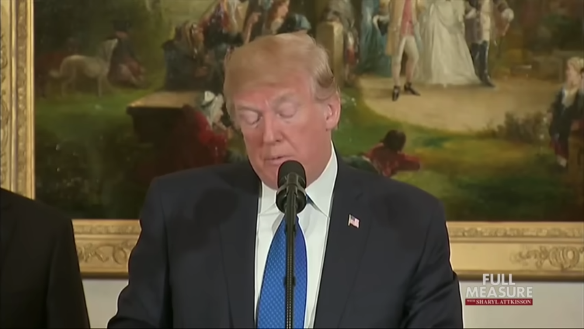 Center Image of Trump News Christmas Time Trip