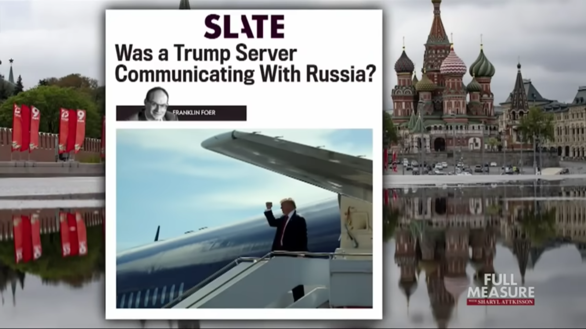 Center Image of Trump News Christmas Time Trip