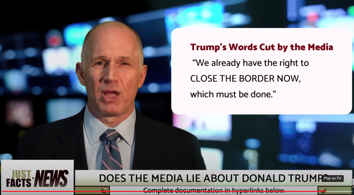 Center Image of Trump News Christmas Time Trip